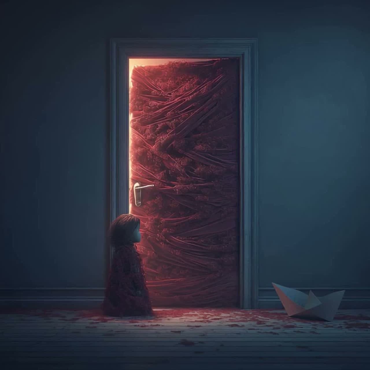 Track artwork for Behind Closed Doors from Velvet Lies by ATLASPOMSKI.